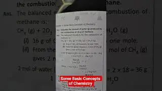 #cwmacademy #somebasicconceptofchemistry #class11 #ytshorts #ruchikasukhani