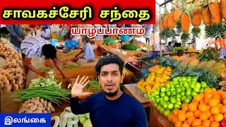 சாவகச்சேரி சந்தை 🌶️🧅 Chavakachcheri Market 🥕🍅