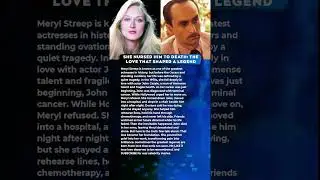 MERYL STREEP: Nursed Him Until the End | The Tragedy That SHOCKED Hollywood #MerylStreep #TrueStory