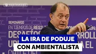 El tenso cruce de Poduje con académico tras crítica durante seminario sobre reconstrucción