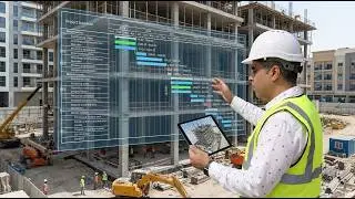 Creating a 4D sequence by linking a 3D model to a construction schedule