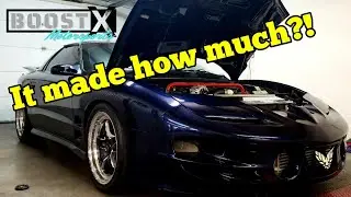 Widebody Mk4 Supra update & a turbo Trans Am makes big power on the dyno on low boost & 91 oct