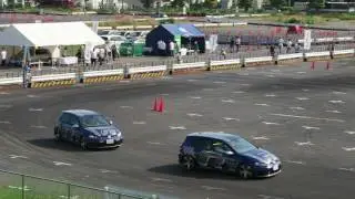 Volkswagen Day 2017 Golf R Power Slide & Slide Chaser
