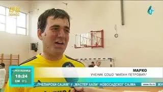 Prijateljska utakmica fudbalera Voše i učenika SOŠO 