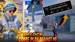 AIM LOCK PLAYER@ArjunOnYoutube  AGAINST ME PLAYED | 4 FINGER+FULL GYROSCOPE