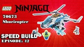 LEGO Ninjago 70673 Shuricopter - Speed Build #42