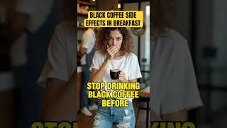STOP drinking Black Coffee Before Breakfast #dailyhealthtips #facts #wellnessforlife #wellness