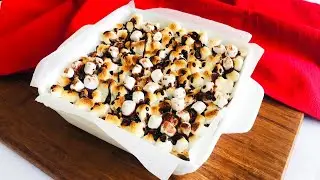How To Make S'mores Bar/ S' mores Bars With Golden  Graham's and  Hershey's Chocolate