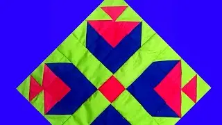 New Easier Awesome Quilt pattern,patchwork stylish designing,