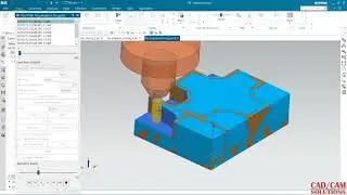 3. Mill Contour - 10. Adaptive milling