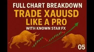 Full Chart Breakdown ; Trade XAUUSD like a PRO 05 | Known Star FX