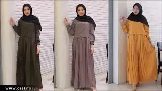 Koleksi Baju Muslimah Terbaru Dress Maxi - Atasan - Tunik Terbaru 2019/2020