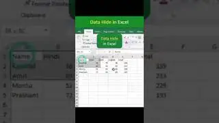 Hide Your Data | Tip #96 | #trending #shorts #viralshort #data #tricks #computer #computerknowledge