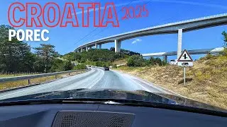 Relaxing Croatian Drive – Scenic Roads and a Stunning Bridge View. No Talking | Just Driving