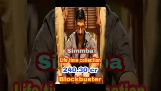 Simmba movie box office collection #shorts