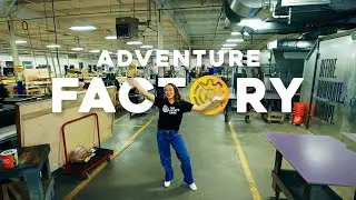 MASSIVE Adventure Factory Tour | Robotic waterfalls, secret doors, and more!