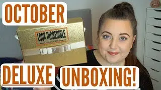 Look Incredible DELUXE | October 2018 Unboxing! | KayleighMC