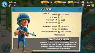 Boom Beach - All Rifleman - Attack Strategie