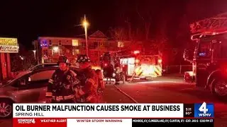 Malfunction causes smoke at Spring Hill business