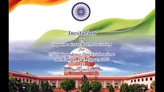 75th Independence Day Celebrations on Monday 15 August at 10:00AM at Supreme Court Lawns