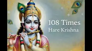Hare Krishna Mahamantra 108 Times | Full Chanting for Soul Peace