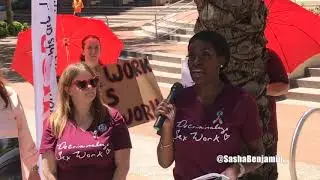 Sex Workers and Allies Press Conference in Orlando, FL