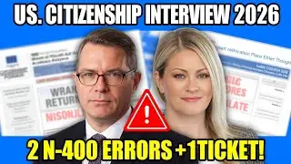 2026 U.S. Citizenship Interview | Real Questions & Model Answers You SHOULD Know #n400