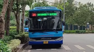 Review lộ trình tuyến xe buýt số 30 Hà Nội: Khu đô thị Gamuda - Bến xe Mỹ Đình