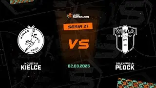 21. seria: Industria Kielce - ORLEN Wisła Płock [SKRÓT]