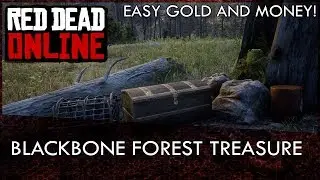 Red Dead Online Blackbone Forest Treasure Map Location Guide (Easy Gold and Money!)