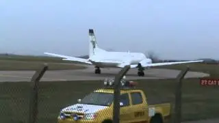 Atlantic airlines Bae ATP take off at ema