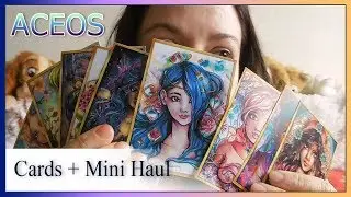 Mini Art Haul and ACEOS cards collection by Sakuems