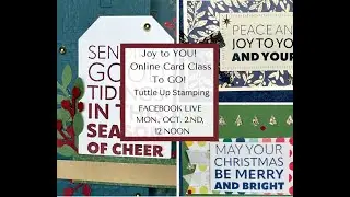 Joy to You Online Card class TO GO!