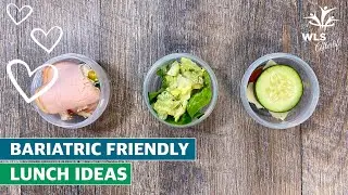 Bariatric Friendly Lunch ideas for life after weight loss surgery