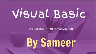 Visual Basic  NET Tutorial 28   Auto Complete Combo Box and a Text Box in VB NET | Sameer