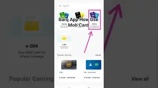 Barq App Se Mobile Card Kaise Mangwayenge #viral #youtubeshorts #100k #arab #sauduarabia #riyadh