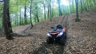 Cf moto 850 testare panta urcare fără probleme