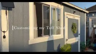 I Customized my 8x14&rsquo; Tuff Shed - DIY Studio Oasis