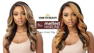 Outre Melted Hairline Lace Front Wig (BEGONIA) - Hair to Beauty New Hair