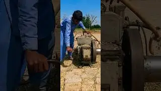 Old Peter Diesel Engine Startup #shorts