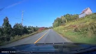 Part 1 of 3 Drive to McKenna Road  September 16 2025 09 15 31 32 front camera view