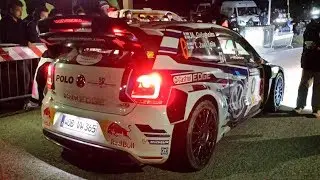 WRC car amazing launch control, PURE SOUND, start procedure