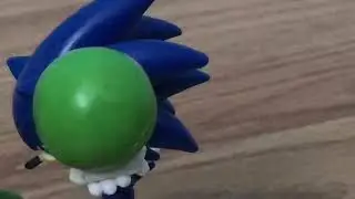 Sonic takes yoshi nose