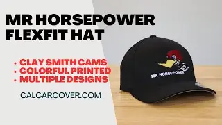Mr Horsepower Clay Smith Cams FlexFit Hat Woodpecker Collection at California Car Cover