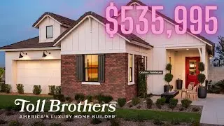 $535,995 Toll Brothers New Build in Queen Creek Arizona || Queen Creek Real Estate Tour