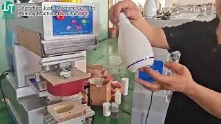 How To Use Screem Printing Pad Printing Machine For Ceramic Bottle? #screenprinting #padprinting