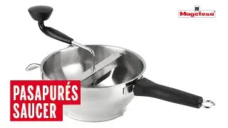 PASAPUR&Eacute;S de acero inoxidable SAUCER I Producto MAGEFESA 👨&zwj;🍳👩&zwj;🍳