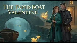 THE PAPER-BOAT VALENTINE | Clean Romantic Fantasy Audiobook | Wishes on the Canal