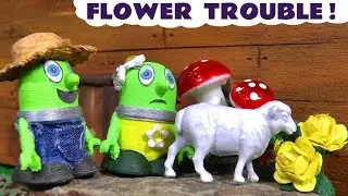 Farm Animals Cause Funny Funlings Flower Trouble