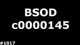 Синий экран Windows 7 STOP c0000145 {Application Error}